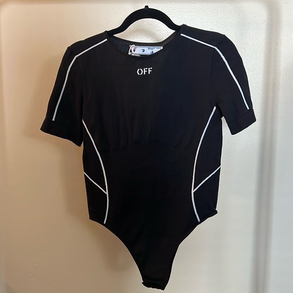 Off-White Seamless Bodysuit Size L/XL